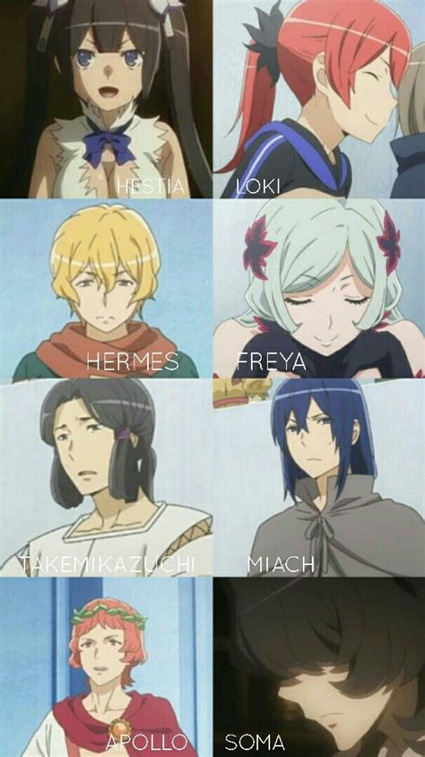 danmachi gods.